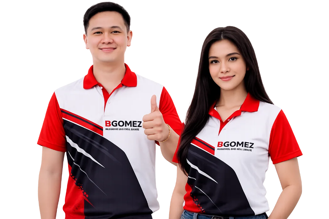 The BGomez Ironworks team in company uniforms